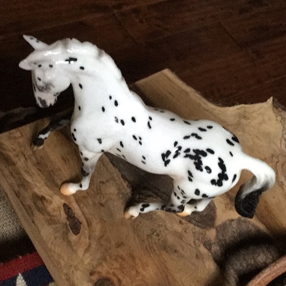 Breyer horse statue breyerfest 2022 special run Brahm spotted horse equestrian - Picture 4 of 11